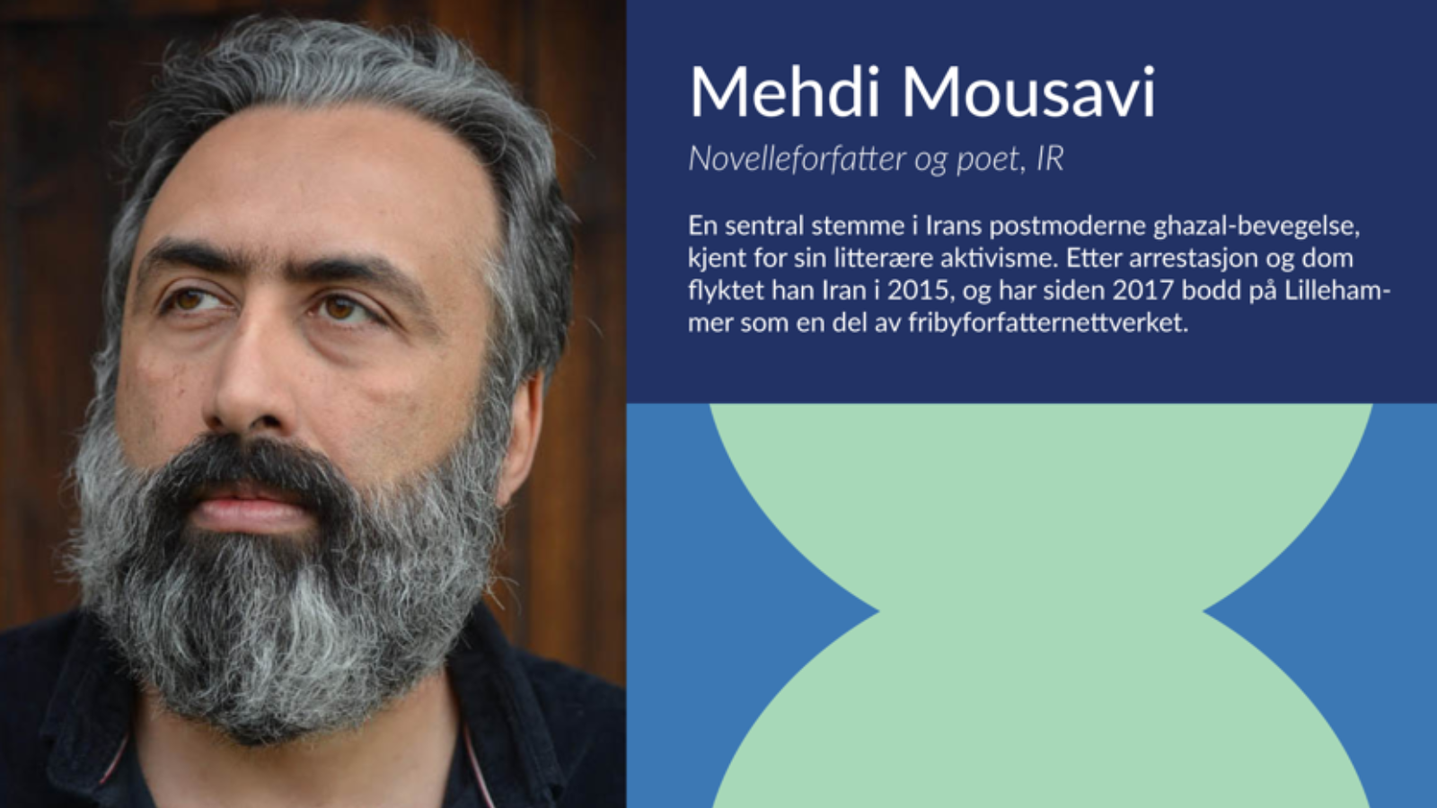Mehdi Mousavi at Lillestrøm Kulturkonferanse 2026